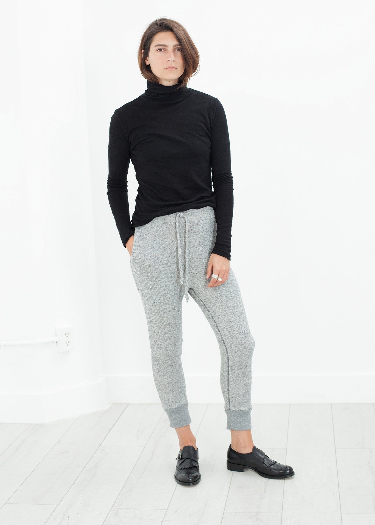 Highsoft Cropped Sweet в Heather Grey