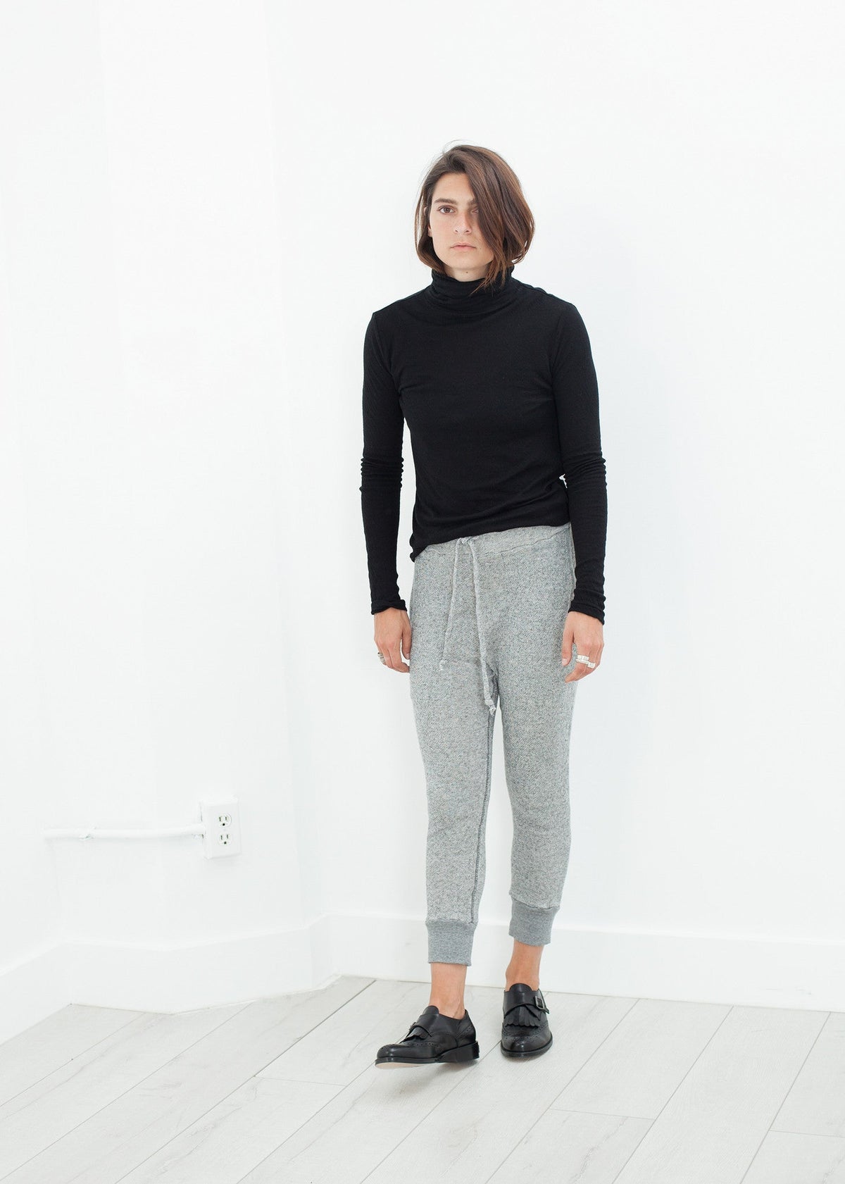 Highsoft Cropped Sweet в Heather Grey